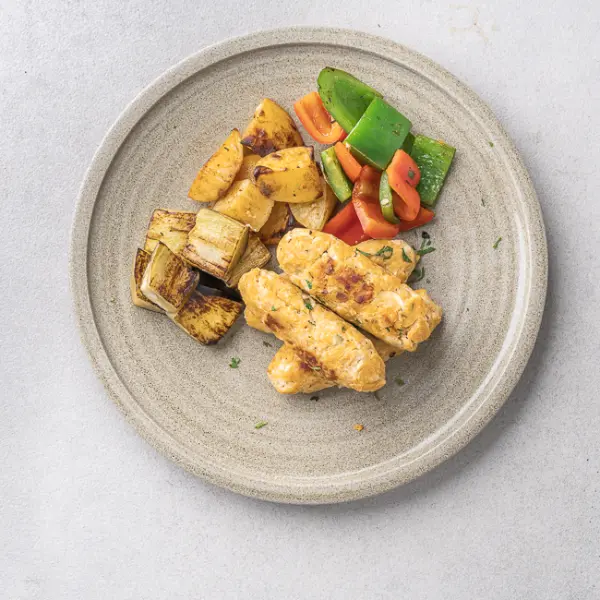 Fish Kofta  With Char Grilled Vegetable